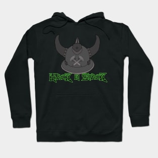 Hack n Stack Warrior helmet Hoodie